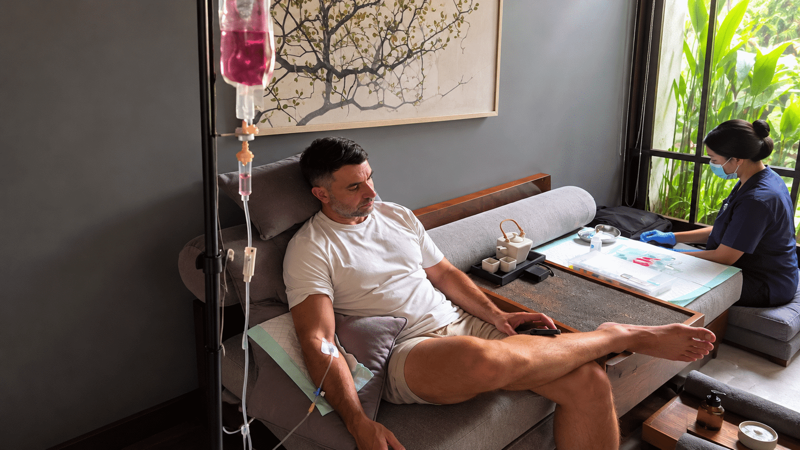 Popular Vitamin Infusion Blends on the Island